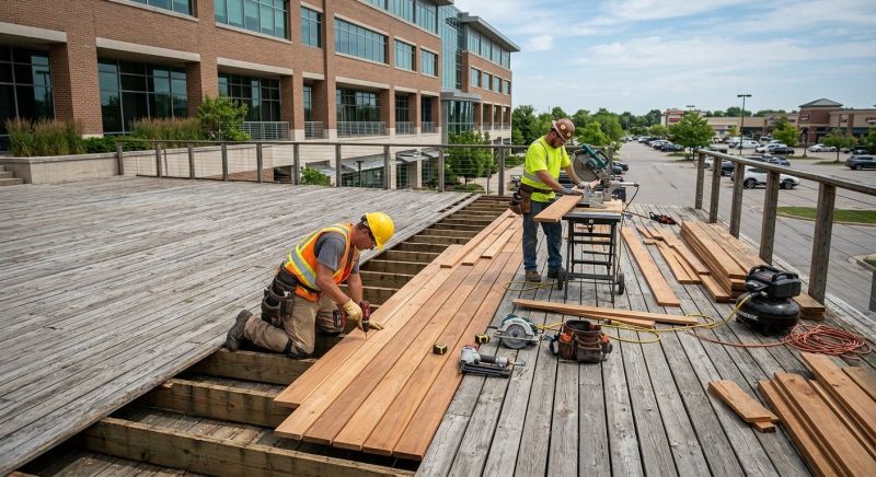 Redwood Deck Repair in Seattle, WA