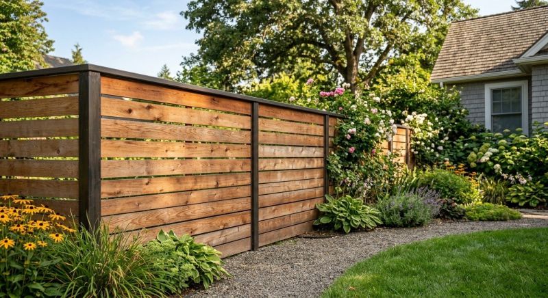 Cedar Fencing Installation in Sacramento, CA