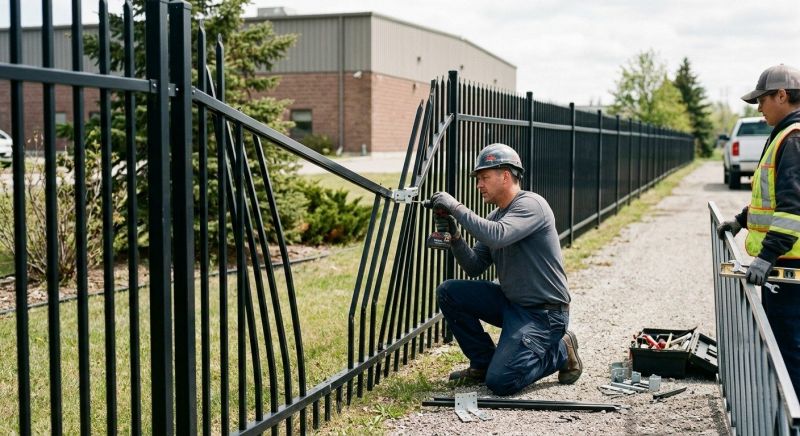 Commercial Fence Construction in Littleton, CO