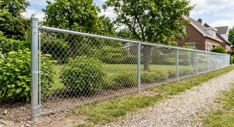 Cyclone Fence Installation in Roseville, CA