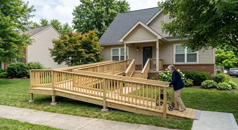 Deck Ramp Construction in Kansas City, KS