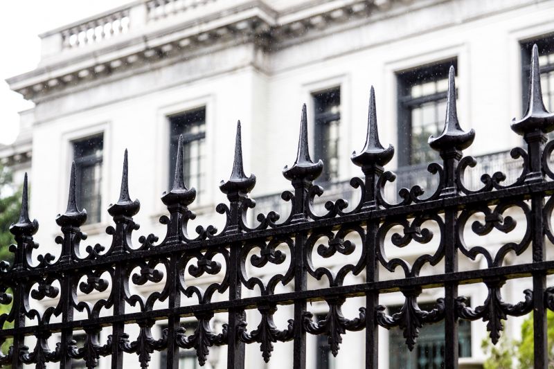 Gothic Iron Fence Installation in Alpharetta, GA
