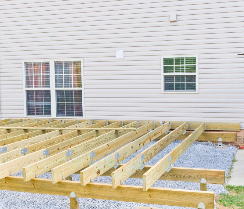 Ground Level Deck Construction in Norwalk, CT