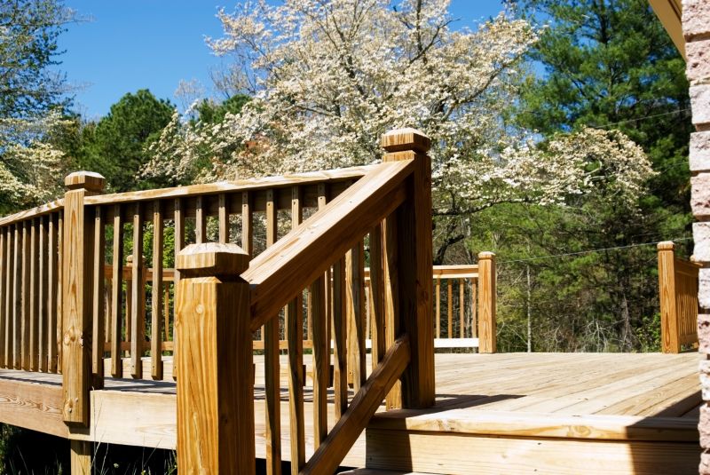 Hardwood Deck Installation in Worcester, MA