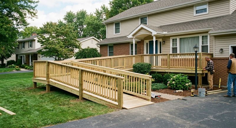 Home Ramp Installation in Wilmington, NC