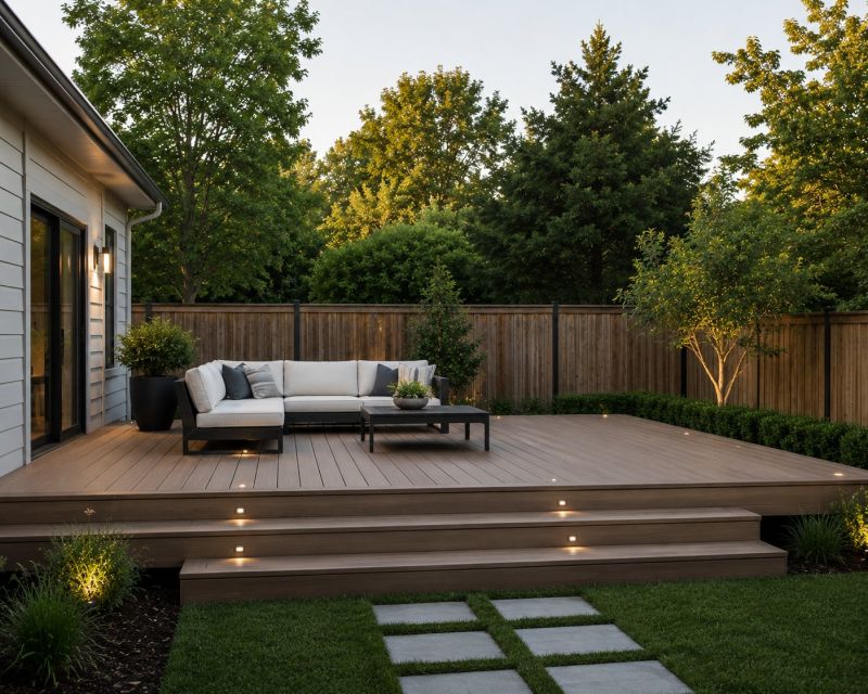 Multi Level Deck Installation in Redmond, WA