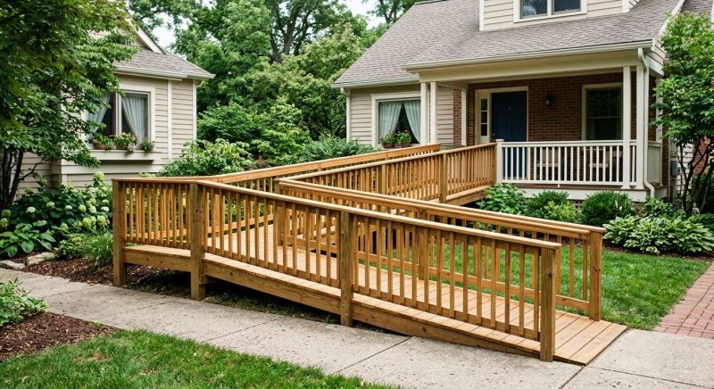 Porch Ramp Construction in Wilmington, NC