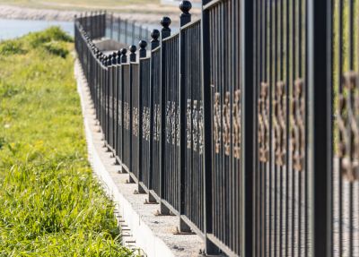Steel Fence Replacement in Alpharetta, GA