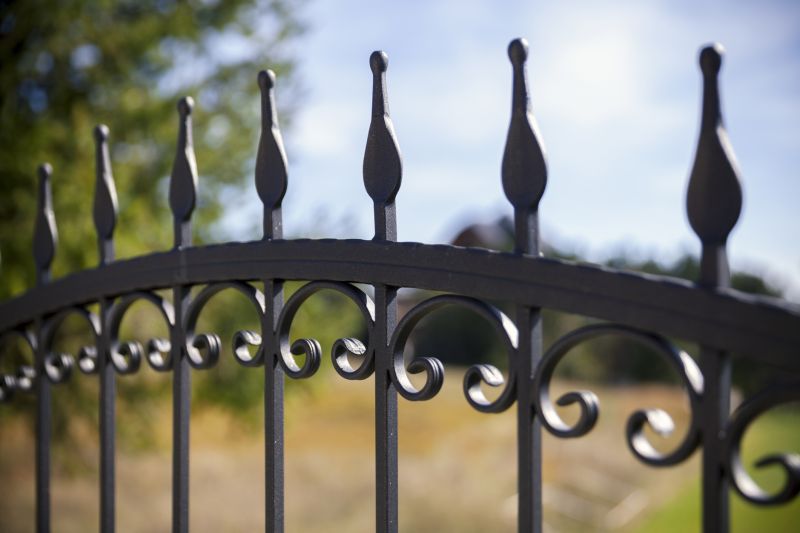 Fence with Scrollwork