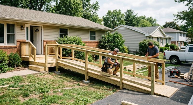 Wheelchair Ramp Construction in Kansas City, KS