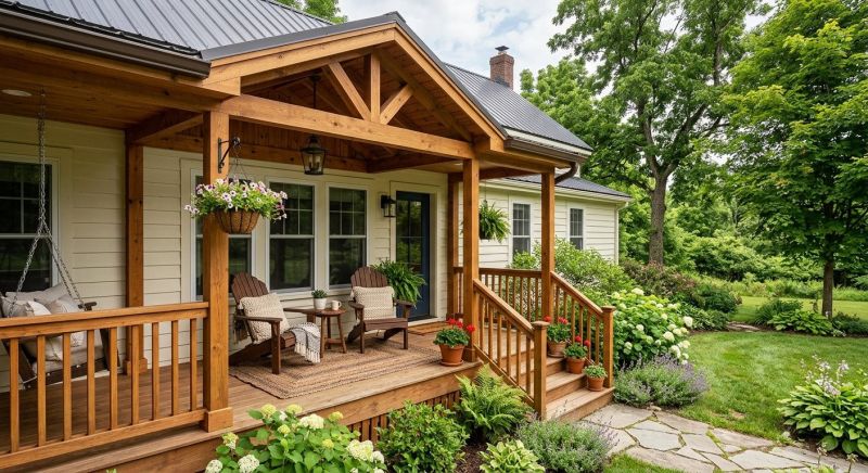 Wooden Veranda Construction in Fairfield County, CT